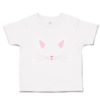 Toddler Clothes Cat Face Whisker Toddler Shirt Baby Clothes Cotton