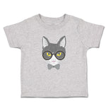 Toddler Clothes Staring Cat with Sunglass Toddler Shirt Baby Clothes Cotton