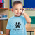Dog Approved with Paw Silhouette
