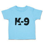 Toddler Clothes K-9 Pet Animal Police Dog Name Toddler Shirt Baby Clothes Cotton