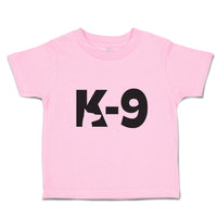Toddler Clothes K-9 Pet Animal Police Dog Name Toddler Shirt Baby Clothes Cotton