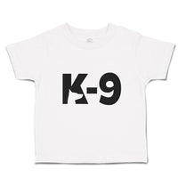 Toddler Clothes K-9 Pet Animal Police Dog Name Toddler Shirt Baby Clothes Cotton