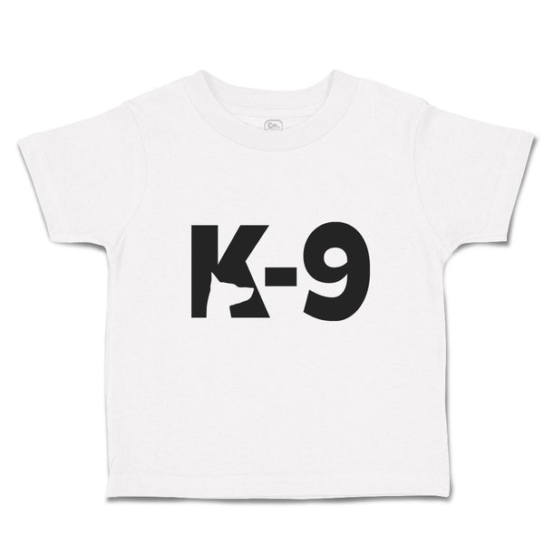 Toddler Clothes K-9 Pet Animal Police Dog Name Toddler Shirt Baby Clothes Cotton