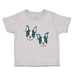 Toddler Clothes Cute Dog Buddies Heads and Faces Toddler Shirt Cotton