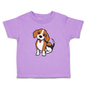 Toddler Clothes Cute Little Puppy Dog Love with Toungue out Toddler Shirt Cotton