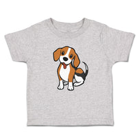 Toddler Clothes Cute Little Puppy Dog Love with Toungue out Toddler Shirt Cotton
