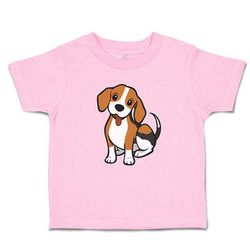 Toddler Clothes Cute Little Puppy Dog Love with Toungue out Toddler Shirt Cotton