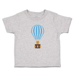Toddler Clothes Teddy Bear on Parachute Toddler Shirt Baby Clothes Cotton