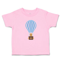 Toddler Clothes Teddy Bear on Parachute Toddler Shirt Baby Clothes Cotton