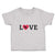 Toddler Clothes Love Heart Symbol Inside Horse Toddler Shirt Baby Clothes Cotton
