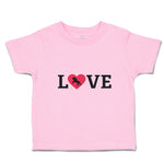 Toddler Clothes Love Heart Symbol Inside Horse Toddler Shirt Baby Clothes Cotton