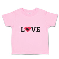Toddler Clothes Love Heart Symbol Inside Horse Toddler Shirt Baby Clothes Cotton