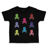 Toddler Clothes Skulls Funny Humor Toddler Shirt Baby Clothes Cotton