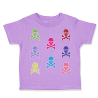 Toddler Clothes Skulls Funny Humor Toddler Shirt Baby Clothes Cotton