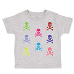 Toddler Clothes Skulls Funny Humor Toddler Shirt Baby Clothes Cotton
