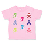 Toddler Clothes Skulls Funny Humor Toddler Shirt Baby Clothes Cotton
