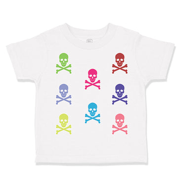 Toddler Clothes Skulls Funny Humor Toddler Shirt Baby Clothes Cotton