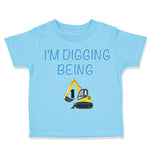 Toddler Clothes I'M Digging Being 1 1 Year Old Birthday Toddler Shirt Cotton