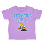 Toddler Clothes I'M Digging Being 1 1 Year Old Birthday Toddler Shirt Cotton