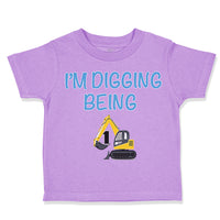 Toddler Clothes I'M Digging Being 1 1 Year Old Birthday Toddler Shirt Cotton