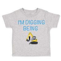 Toddler Clothes I'M Digging Being 1 1 Year Old Birthday Toddler Shirt Cotton