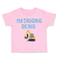 Toddler Clothes I'M Digging Being 1 1 Year Old Birthday Toddler Shirt Cotton