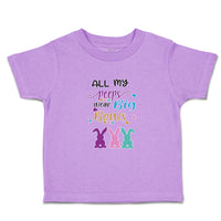 Toddler Clothes All My Peeps Wear Big Bows Toddler Shirt Baby Clothes Cotton