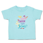 Toddler Clothes Silly Rabbit Easter Is for Jesus Toddler Shirt Cotton