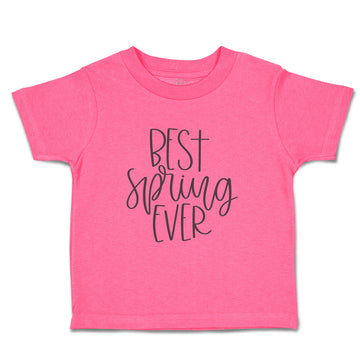 Toddler Clothes Best Spring Ever Toddler Shirt Baby Clothes Cotton