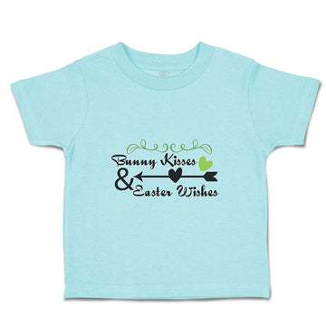 Toddler Clothes Bunny Kisses & Easter Wishes Toddler Shirt Baby Clothes Cotton