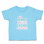 Toddler Clothes Bunny Kisses & Easter Wishes Color Toddler Shirt Cotton