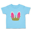 Toddler Clothes Crown on Bunny Head Toddler Shirt Baby Clothes Cotton