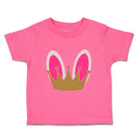 Toddler Clothes Crown on Bunny Head Toddler Shirt Baby Clothes Cotton