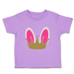 Toddler Clothes Crown on Bunny Head Toddler Shirt Baby Clothes Cotton