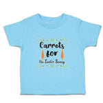Toddler Clothes Carrots for Easter Bunny Toddler Shirt Baby Clothes Cotton