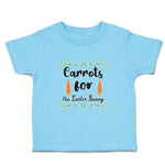 Toddler Clothes Carrots for Easter Bunny Toddler Shirt Baby Clothes Cotton