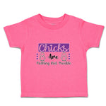 Toddler Clothes Chicks Are Nothing but Trouble Toddler Shirt Baby Clothes Cotton