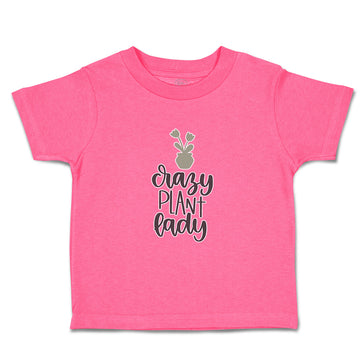 Toddler Clothes Crazy Plant Lady Toddler Shirt Baby Clothes Cotton