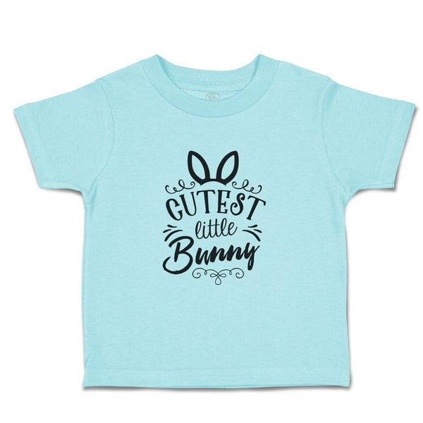 Toddler Clothes Cutest Little Bunny Toddler Shirt Baby Clothes Cotton