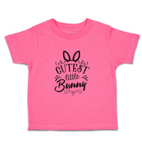 Toddler Clothes Cutest Little Bunny Toddler Shirt Baby Clothes Cotton