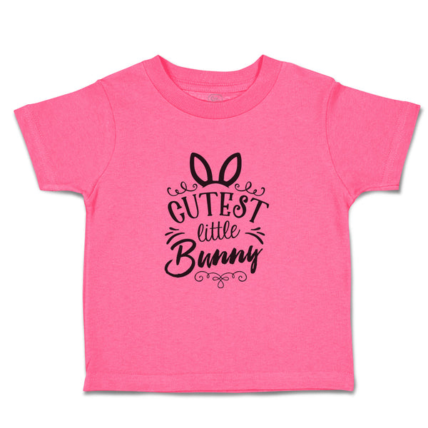 Toddler Clothes Cutest Little Bunny Toddler Shirt Baby Clothes Cotton