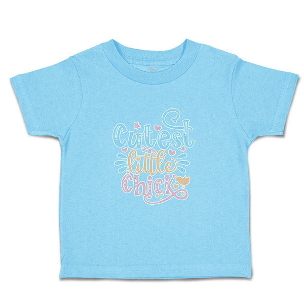 Toddler Clothes Cutest Little Chick Toddler Shirt Baby Clothes Cotton