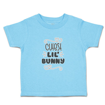 Toddler Clothes Cutest Lil Bunny Toddler Shirt Baby Clothes Cotton