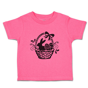 Toddler Clothes Easter Basket Rabbit Eggs Toddler Shirt Baby Clothes Cotton