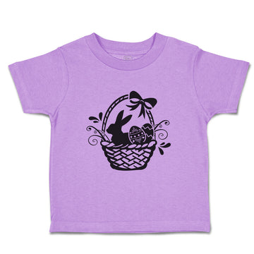 Toddler Clothes Easter Basket Rabbit Eggs Toddler Shirt Baby Clothes Cotton