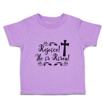 Toddler Clothes Rejoice He Is Risen Toddler Shirt Baby Clothes Cotton