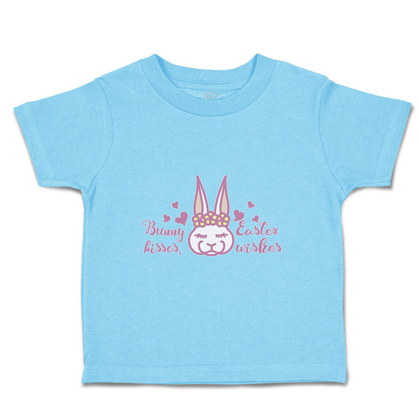 Toddler Clothes Bunny Kisses Easter Wishes Toddler Shirt Baby Clothes Cotton