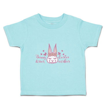 Toddler Clothes Bunny Kisses Easter Wishes Toddler Shirt Baby Clothes Cotton