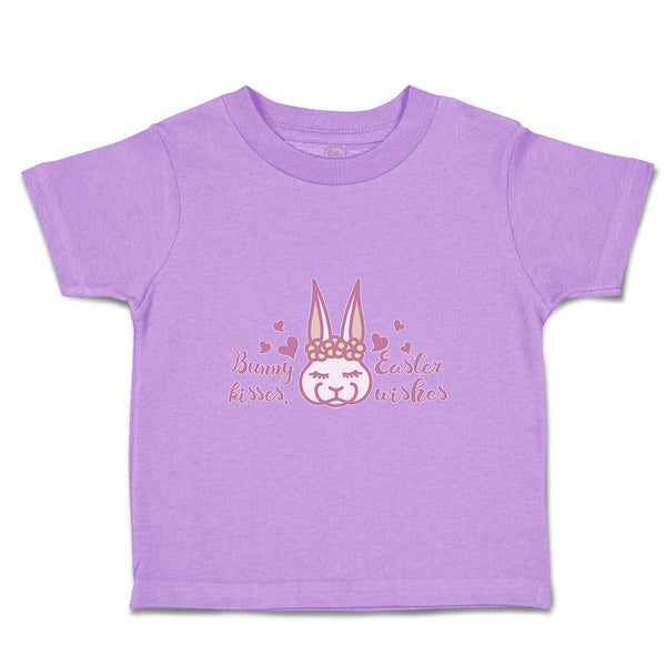 Toddler Clothes Bunny Kisses Easter Wishes Toddler Shirt Baby Clothes Cotton