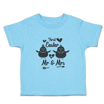 Toddler Clothes First Easter as Mr & Mrs Toddler Shirt Baby Clothes Cotton